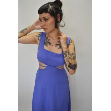 Imagem de Vestido Longo - Azul - Stampo, GG