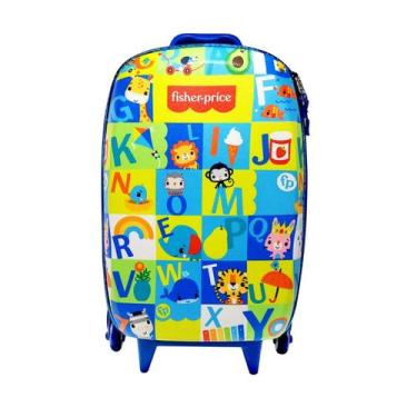Imagem de Mochila Rodas Triplas Fisher Price Letras Rodas 3D Infantil - Diplomat