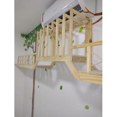 Imagem de Brinquedo ponte passarela para gatos - cathome planejados 