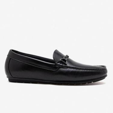 Imagem de Mocassim Masculino Tom Couro Preto - Cód 651102-001 - Porto Free by De