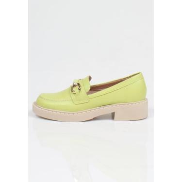 Imagem de Sapato Mocassim Feminino Week Shoes Conforto Oxford Lemon, Lemon, 38