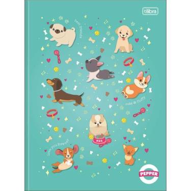 Imagem de Caderno Brochura Grande Pepper 80 Folhas - TILIBRA 