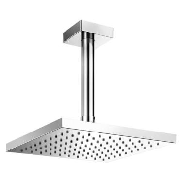 Imagem de Chuveiro de teto docolheaven quadrada q 200 cromada - docol 909206