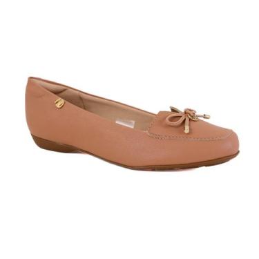 Imagem de Mocassim Feminino Ultra Conforto Com Laço Modare 7016461, Nude, 35