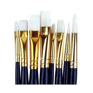 Imagem de Pincéis Winsor & Newton 08 Peças Acrílico e Óleo - WINSOR NEWTON