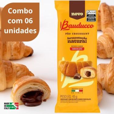 Imagem de Croissant Bauducco Combo 6 Unidades Macio e Sabor Amanteigado Original