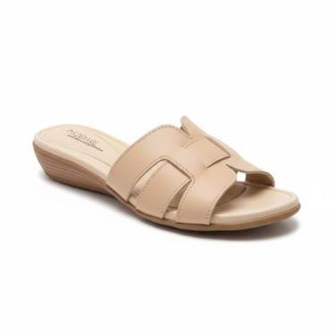 Imagem de Tamanco Modare Nude Feminino Ortopédica Estilo Moderno -, Nude, 35