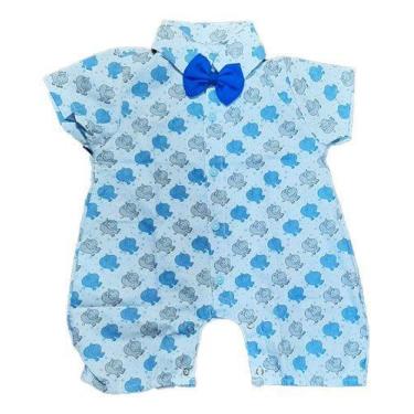 Imagem de Macacão Infantil Menino Marinheiro Bebe Fantasia Safari Carr - anjo da