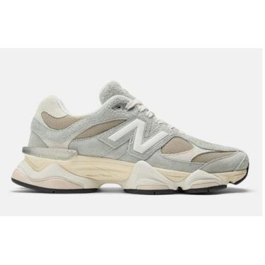 Imagem de Tênis New Balance 9060, 41, Verde acinzentado, Bege