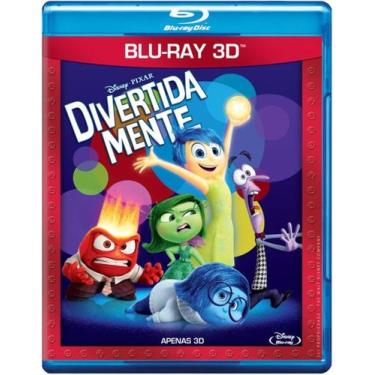 Imagem de Blu-Ray - Divertida Mente 3D - Disney