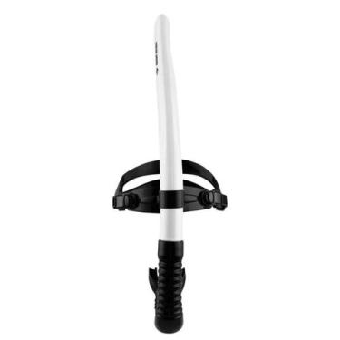 Imagem de Snorkel Mormaii Frontal Para Natação, Branco, Único