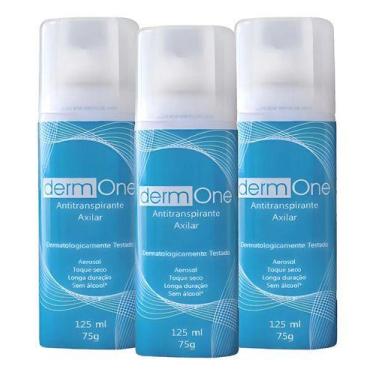Imagem de Kit 3 Desodorante Derm One 150ml