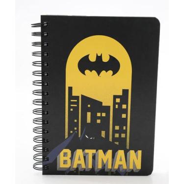Imagem de Caderneta Anotações Batman Warner Bros Preto-07075 - MARVEL, UN, Preto