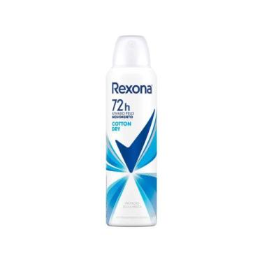 Imagem de Desodorante Antitranspirante Aerossol Feminino Rexona Cotton Dry 72 ho