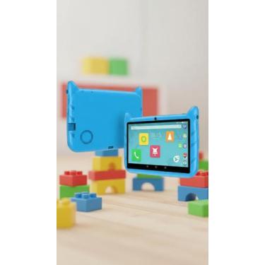 Imagem de Tablet Infantil Educativo 7 Polegadas Wi-Fi Azul - Congratulations Sto