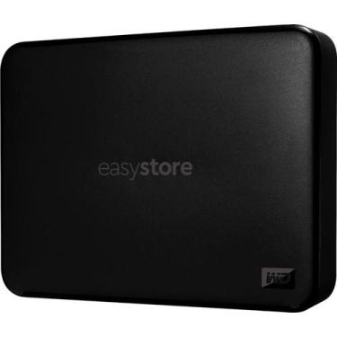 Imagem de HD Externo WD - Easystore 5TB USB 3.0 Disco Rígido Portátil - Preto WD