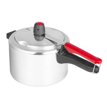 Imagem de Panela de Pressão Basic Fechamento Interno 4L com 3 Sistemas de Proteção Safe Plus Clock