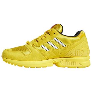 Imagem de adidas Originals ZX 8000 Boost Men's Sneakers Shoes (7.5, Numeric_7_Point_5) Yellow