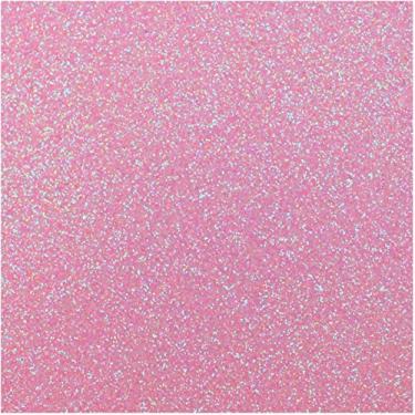 Imagem de Make+ 9611, Placa em Eva com Glitter, 60 x 40 cm, 2 mm, Pacote de 05 - Rosa Neon