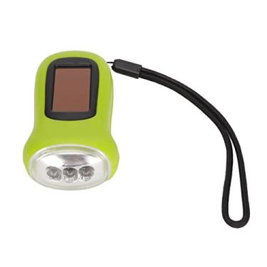 Imagem de Lanterna de manivela, mini lanterna antiderrapante ergonômica para barcos ao ar livre carros