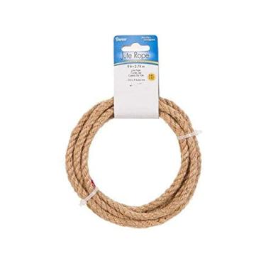 Imagem de Darice Corda de juta, 0,6 cm x 2,7 m, marrom