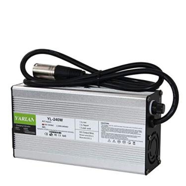 Imagem de Carregador de bateria de íon de lítio 58,8 V 51,8 V/50 V/52 V Carregador de bateria de lítio E-Bike/Barco/Motocicleta com (58,8 V 4A XLR)