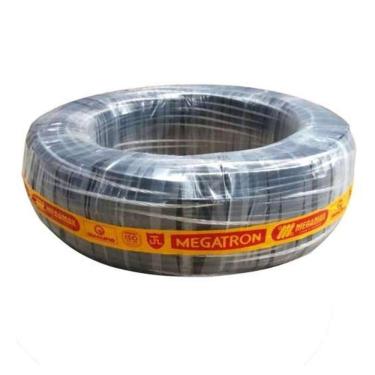 Imagem de Cabo Alumínio Triplex Megatron 16MMx500M Rolo Preto/Cinza