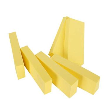 Imagem de Esponja De Lavagem Corporal, Esponja De Banho Doméstica, Esponja Corporal, Esponja Esfoliante, Esponja De Limpeza, Fácil De Remover Sujeira E Esfoliante, 6 Peças (Amarelo)