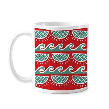 Imagem de Wave, México, Totems, Antiga, Civilização, Caneca Cerâmica de Café, Porcelana, Utensílios de Mesa