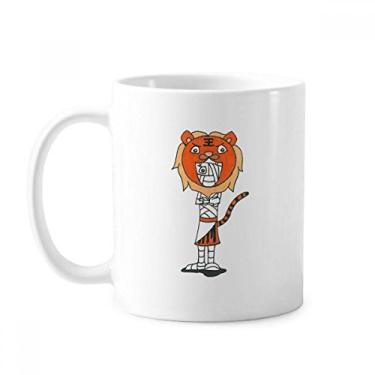 Imagem de Egito múmia Hórus chapéu de tigre caneca cerâmica xícara de porcelana café louça