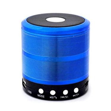 Imagem de Mini Caixa de Som Xtrad Portátil Speaker Original Bluetooth Azul