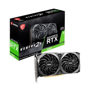 Imagem de Placa De Vídeo Rtx3060 12gb Gddr6 Ventus Oc Msi