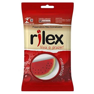 Imagem de Preservativo Rilex Lubrificado - Com Aroma de Melancia - 3 Unidades, Rilex