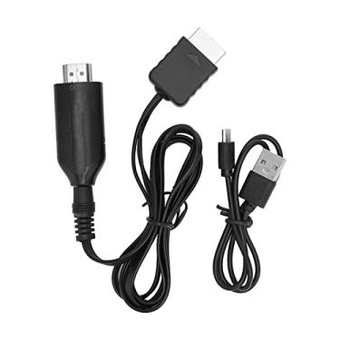 Imagem de Yoidesu Cabo HDMI, para PS1/PS2 para HD cabo adaptador de interface multimídia console de videogame cabo conversor de vídeo 100 cm