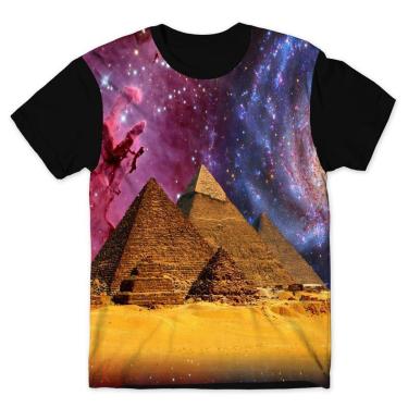 Imagem de Camiseta As Braba Masculina Full Print Piramide Galaxia-Masculino