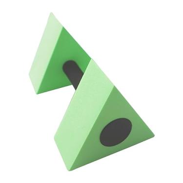 Imagem de Vaveren Halteres aquáticos Halteres de água EVA Halteres de exercícios aquáticos Alta flutuabilidade Natação Barra de mão para exercícios de, VERDE