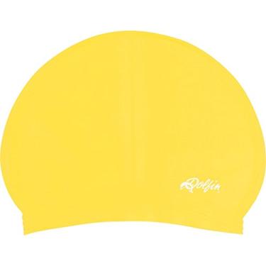 Imagem de Dolfin Touca de natação de lycra lisa amarela