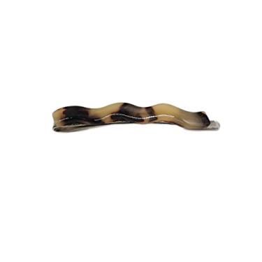Imagem de CARAVAN® Bobby Pin feito à mão cor marfim Tóquio 6,35 cm de material de acetato de celuloide