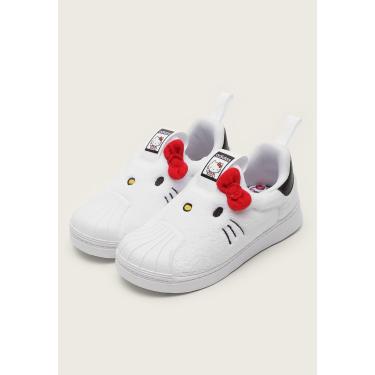 adidas Originals Tênis infantil unissex Superstar 360, Preto/branco/branco  cristal, 4 Toddler : : Moda