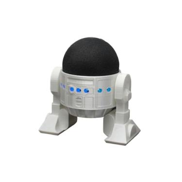 Imagem de Suporte Para Alexa Echo Dot 5 De Mesa - R2-D2 Star Wars