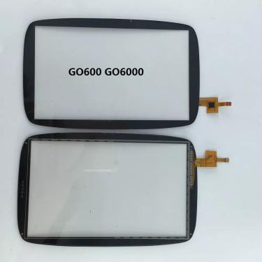Imagem de Gps touch screen digitador sensor de vidro peças reposição 6 polegada para tomtom go 6000 600