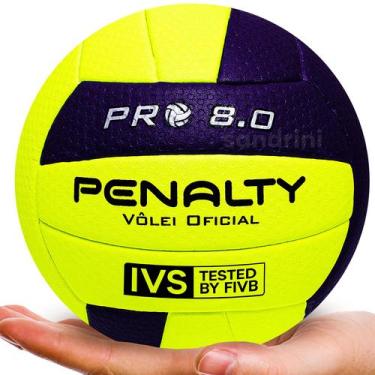 Imagem de Bola Vôlei Penalty 8.0 Pro Profissional Quadra Oficial