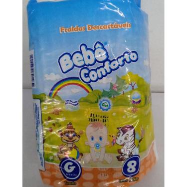Imagem de Fralda Infantil Bebe Conforto Mini G C/08