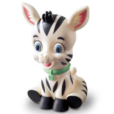 Imagem de Brinquedo De Vinil Para Bebê A Partir De 3 Meses Zebra 529