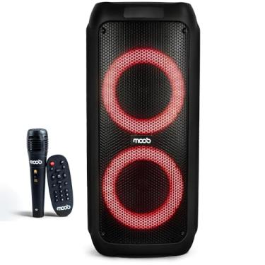 Imagem de Caixa de Som Moob Fusion 400W Bluetooth TWS Iluminação em LED Com Dois Alto Falantes de 6,5"