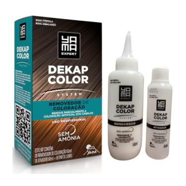 Imagem de Removedor Coloração Capilar Sem Amônia Dekapcolor Yamá 120ml