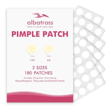 Imagem de Pimple Patches Invisible Spot Cover - Hydrocolloid Acne Sure Patch for Face, Blemishes and Zits Absorbing Patch, Breakouts Spot Treatment for Skin Care, Facial Stickers, 2 Sizes (180 Count)