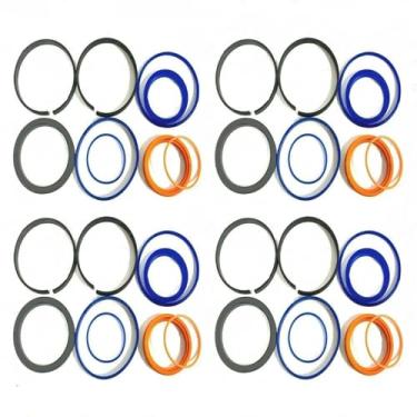 Imagem de Substituição do kit de vedação do cilindro hidráulico para retroescavadeira Jcb 40 mm haste X 70 mm cil, peça nº 991/20021, conjunto de 4