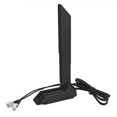 Imagem de HSSDTECH Substituição para ASUS Z390 Z490 X570/ X99 PRO Z87 Deluxe Z97 Deluxe 2T2R Dual Band WiFi Antena móvel 2HEAD, placa mãe, roteador de rede sem fio, laptop, WiFi 6E, antena 2.4G/5G/6G