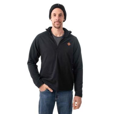 Imagem de Blusa Fleece Charmoz Meio Zíper Masculina Conquista